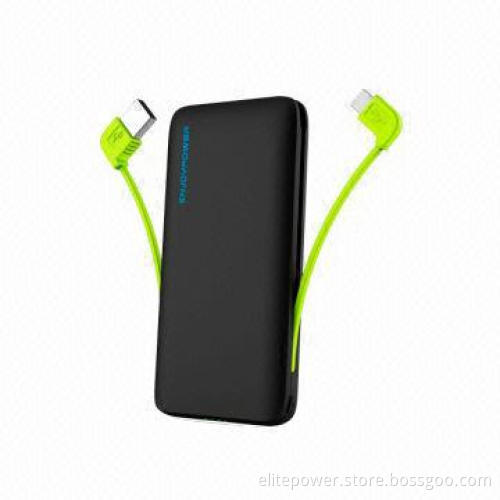 Power Pack/Power Bank/Charger for iPhone 5/iPad/Samsung with 5,000mAh Dual USB Output